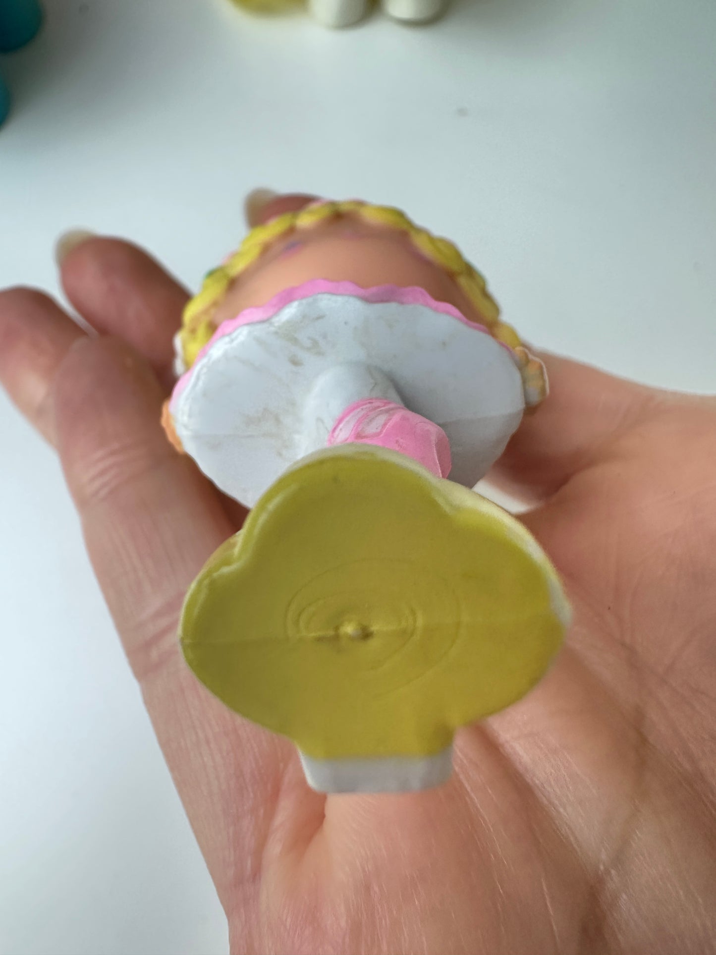 1980s Hasbro Charmkins Lady Slipper Doll Clip