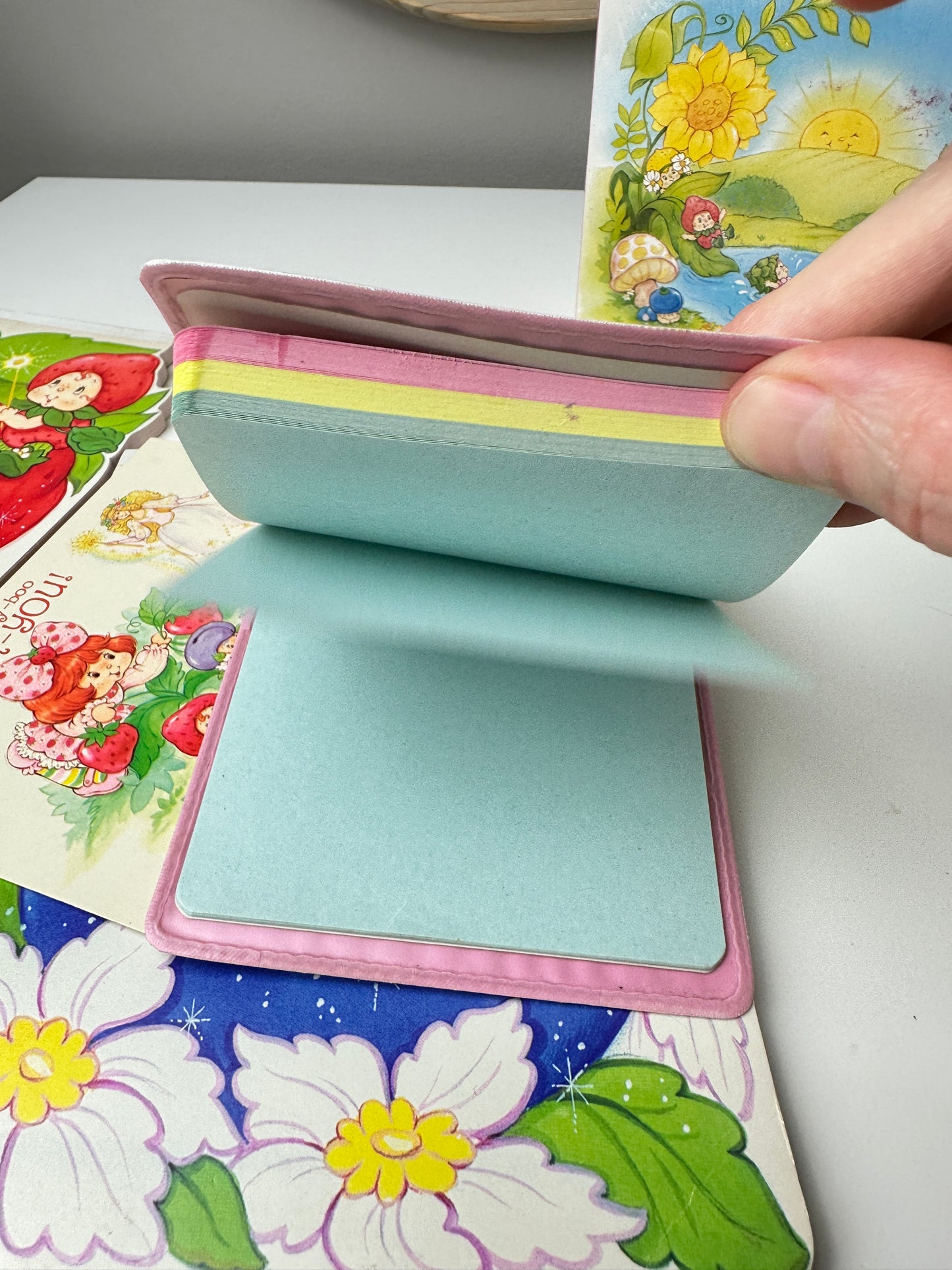 1985 Kenner Strawberry Shortcake Berrykin Autograph Book