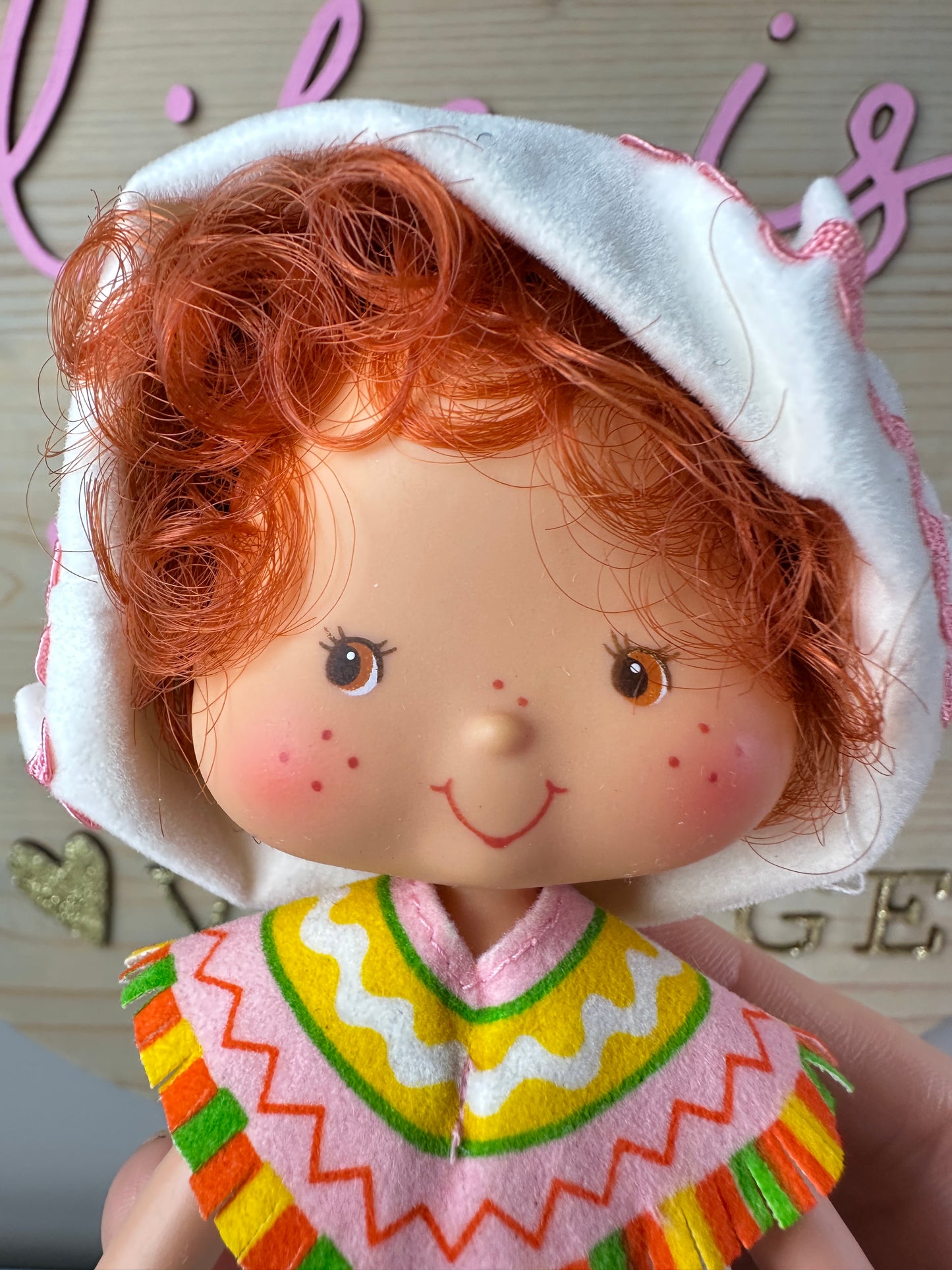 1983 Kenner Strawberry Shortcake Cafe Ole with Burrito *Berry Vault*