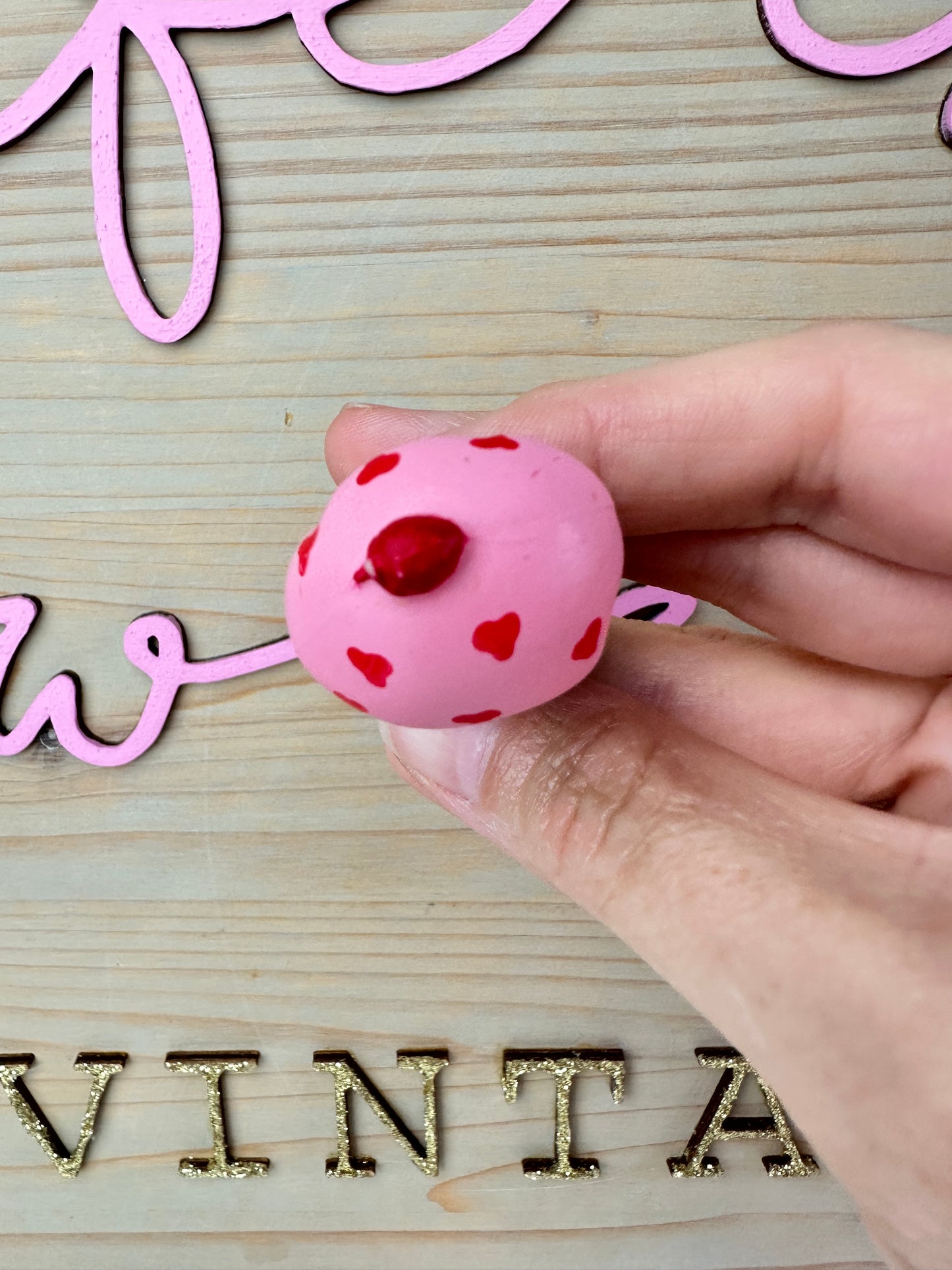 1980s Kenner Strawberry Shortcake Picking Berries Miniature Mini PVC Figure