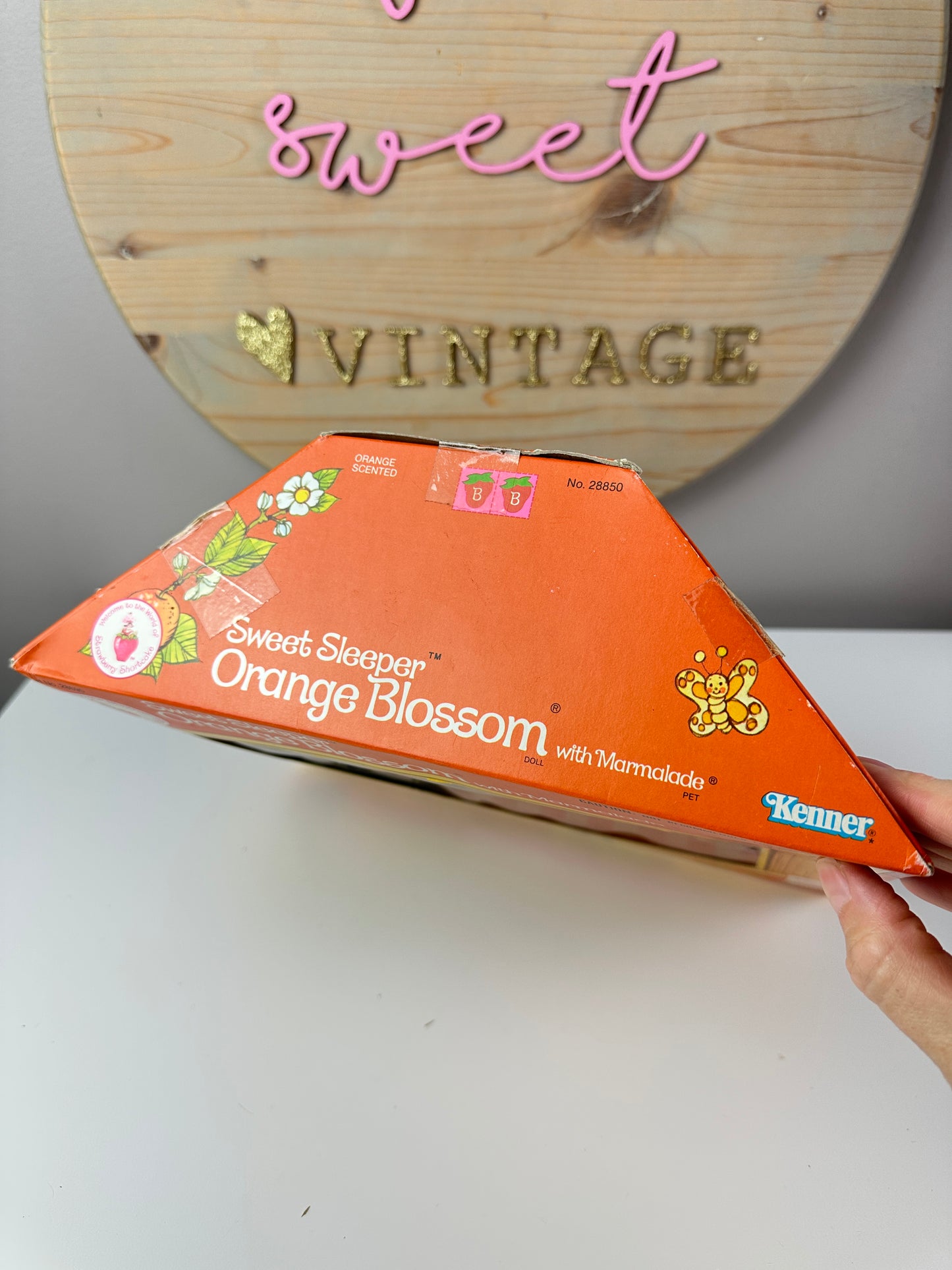 1984 Kenner Strawberry Shortcake Orange Blossom Sweet Sleeper Doll NRFB