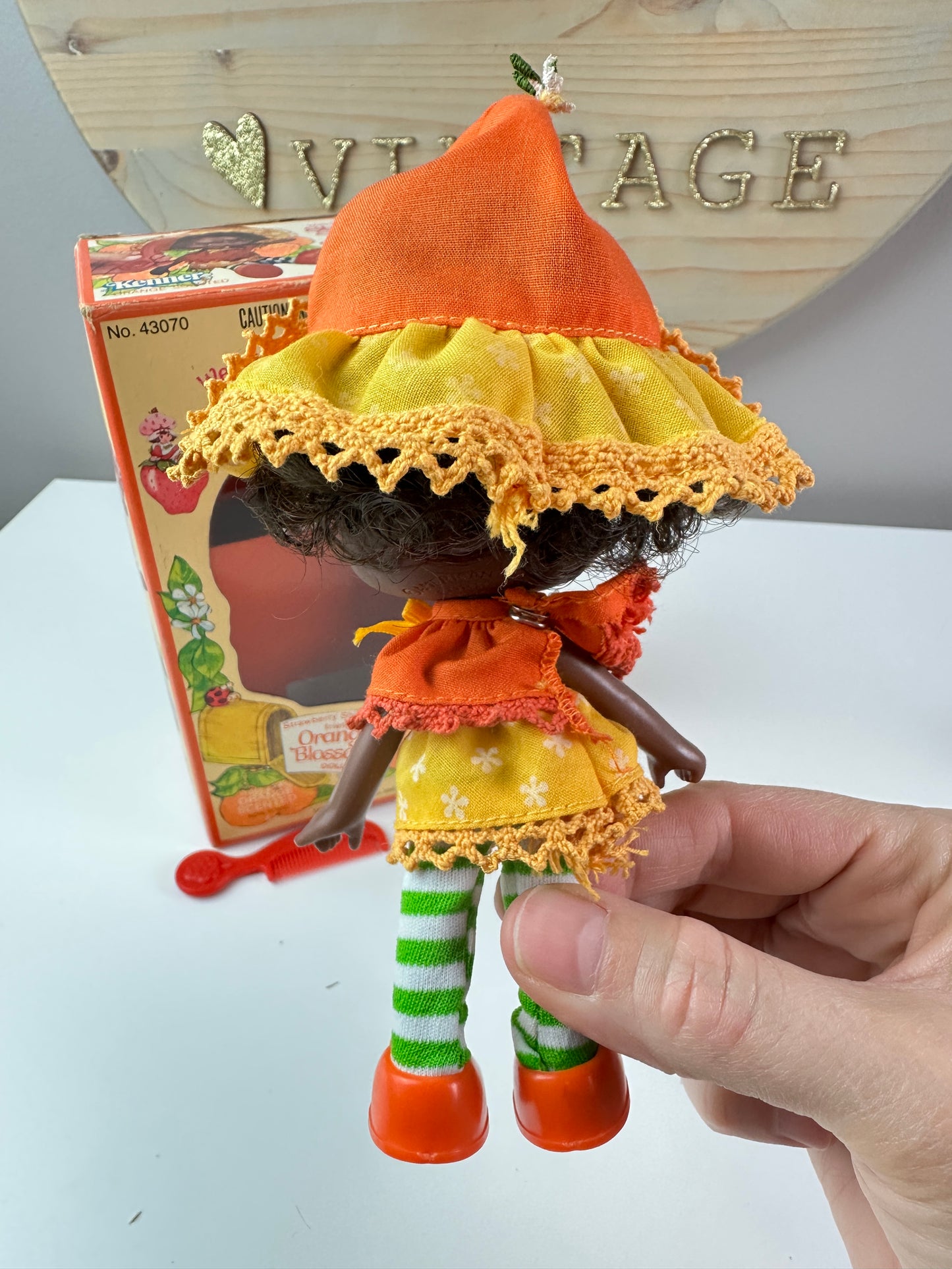 1980 Kenner Strawberry Shortcake Orange Blosson First Release with Box