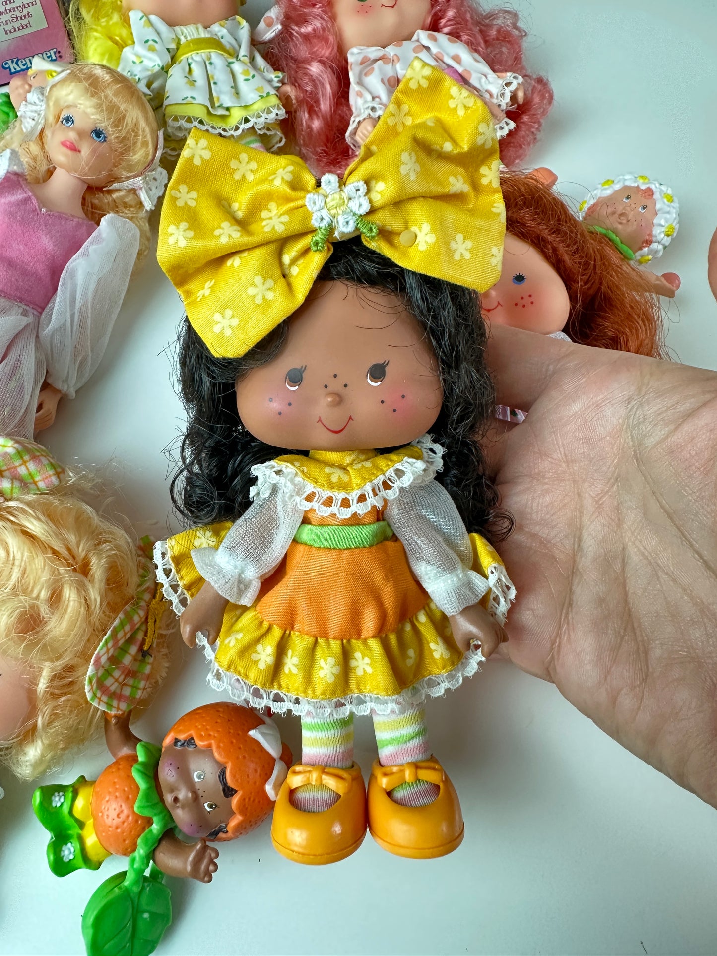 1985 Kenner Strawberry Shortcake COMPLETE Berrykin Doll Collection *Berry Vault*