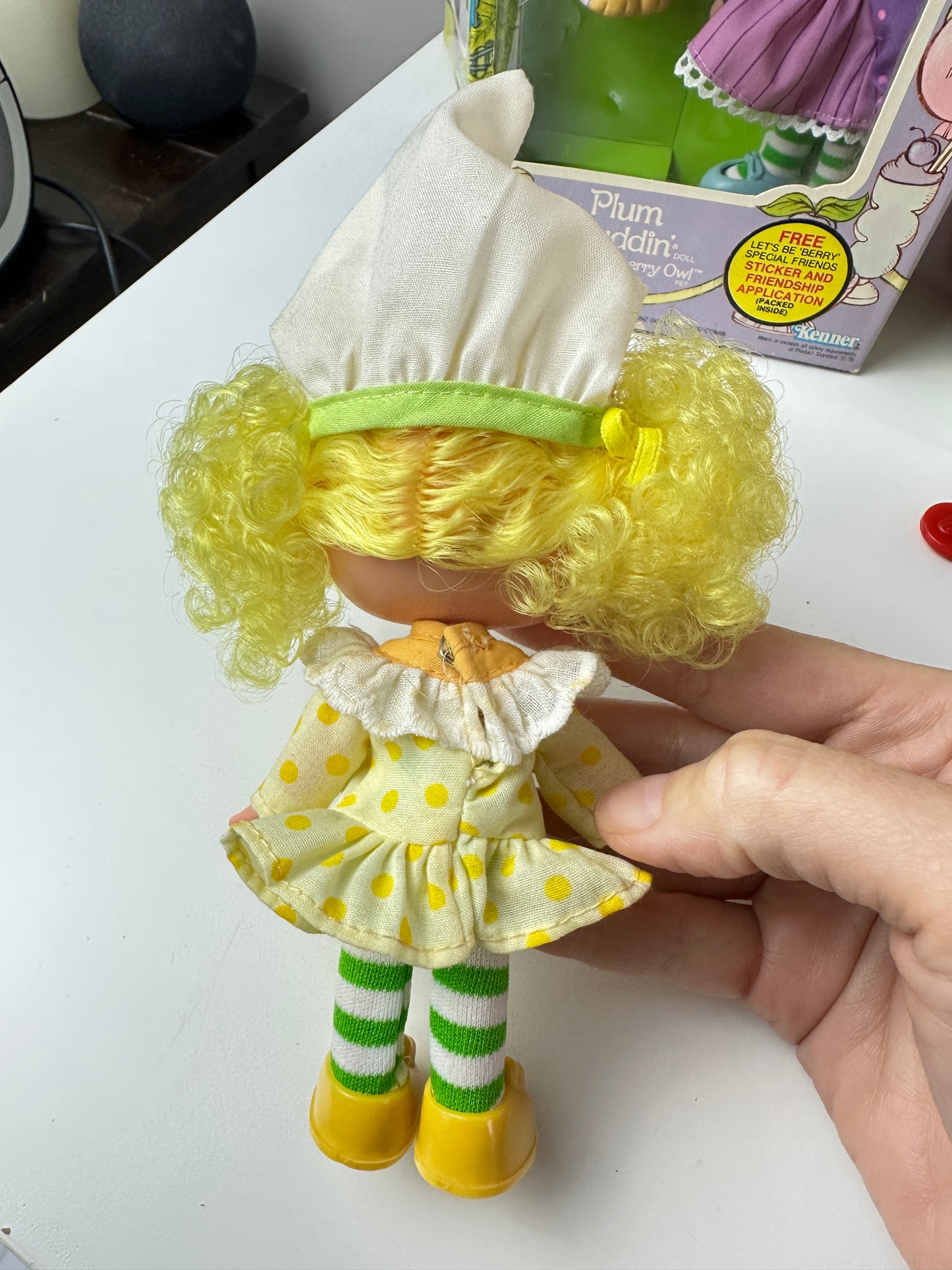 1980 Kenner Strawberry Shortcake Lemon Meringue First Release Doll with Box