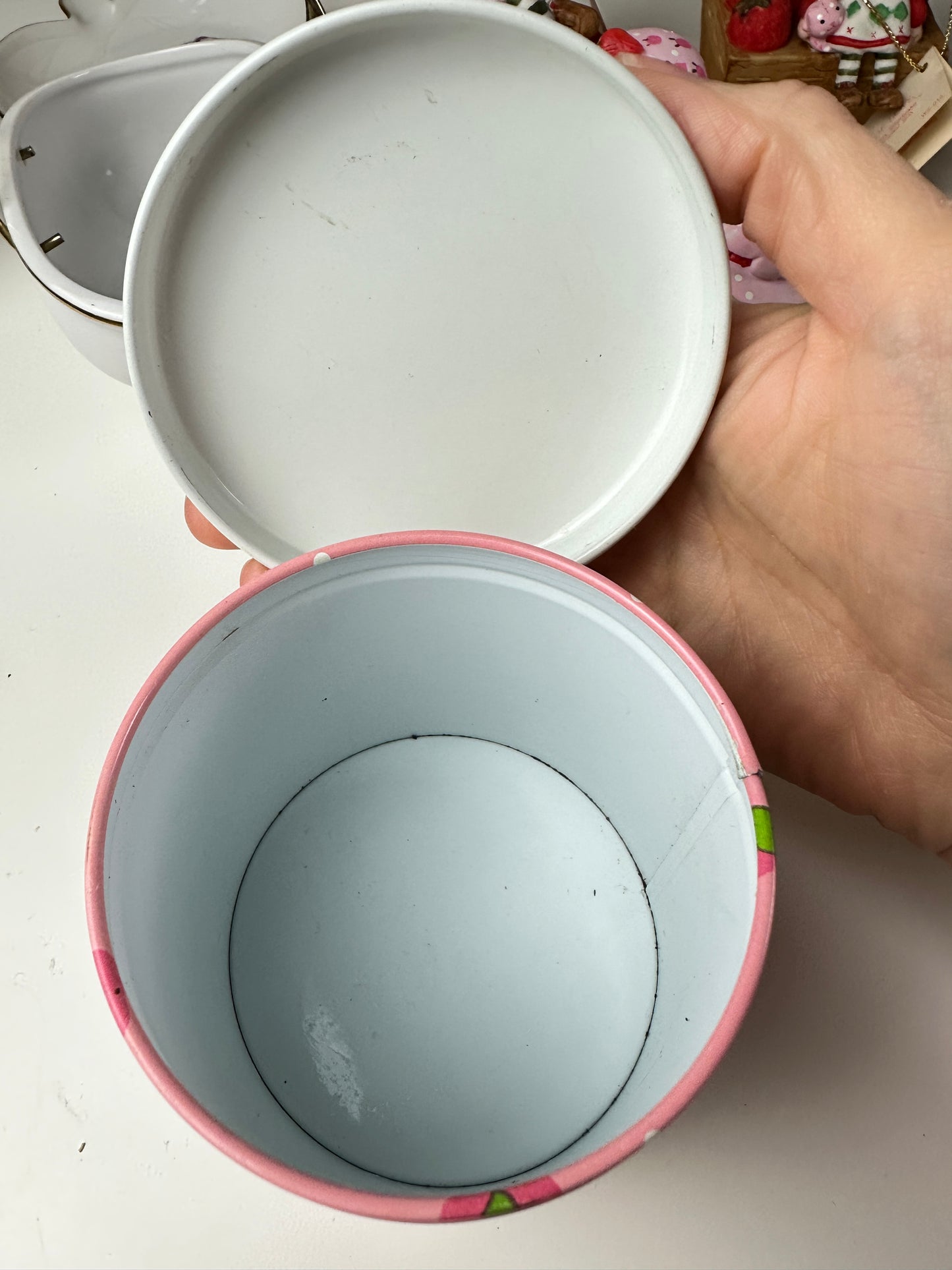 1980s Strawberry Shortcake Pink Tin