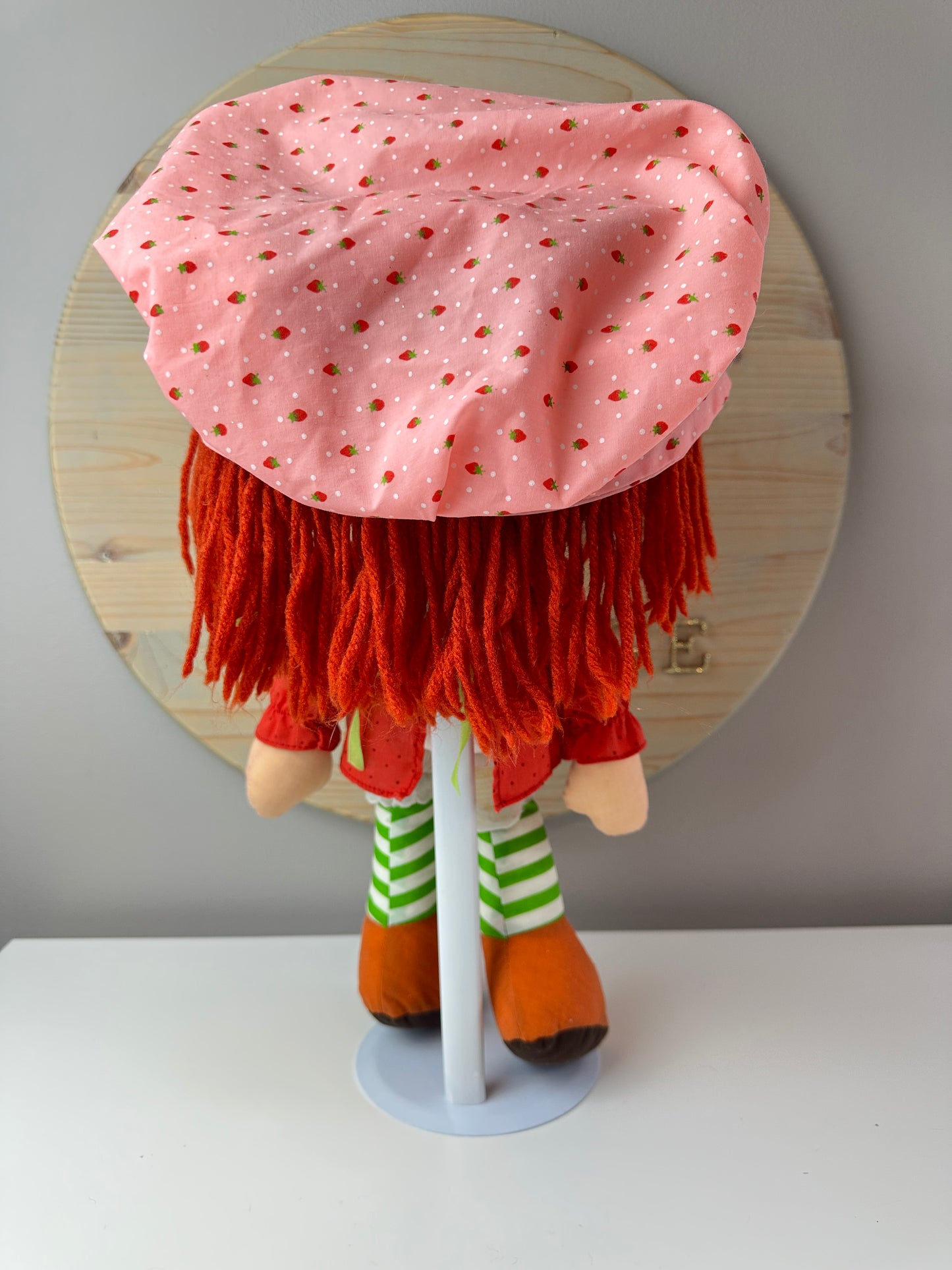 1980 Kenner JCPenney Strawberry Shortcake Rag Doll with Necklace