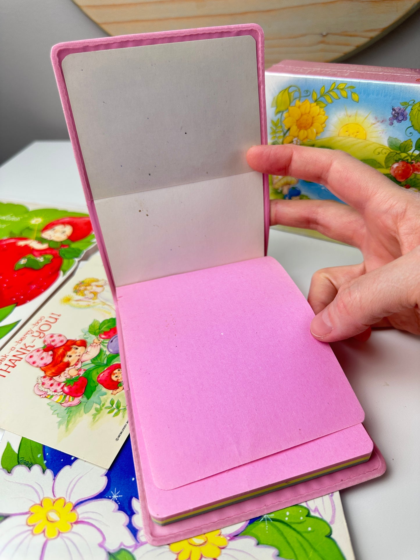 1985 Kenner Strawberry Shortcake Berrykin Autograph Book