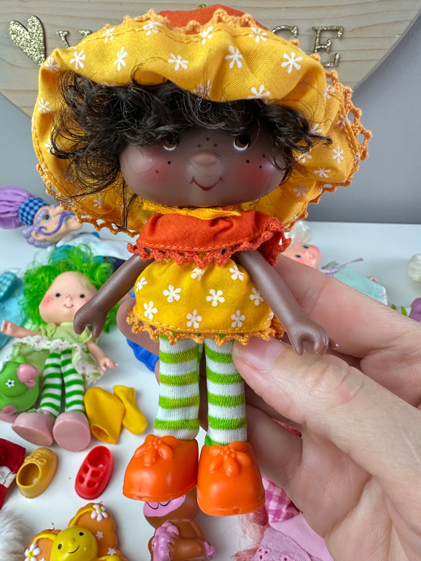 1980s Kenner Strawberry Shortcake Dolls, Pets, & Berry Wear Lot