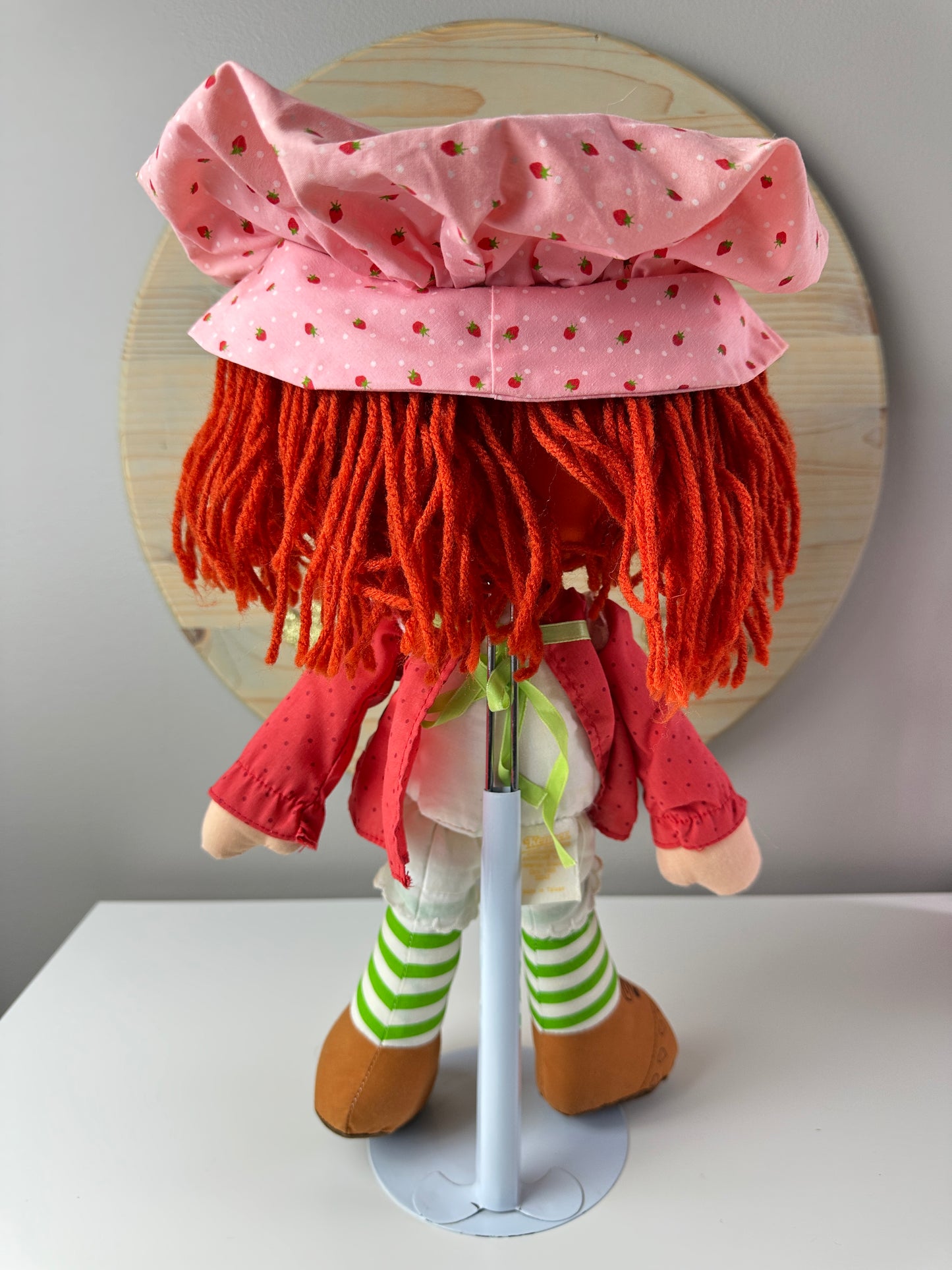 1980 Kenner JCPenney Strawberry Shortcake Rag Doll with Necklace