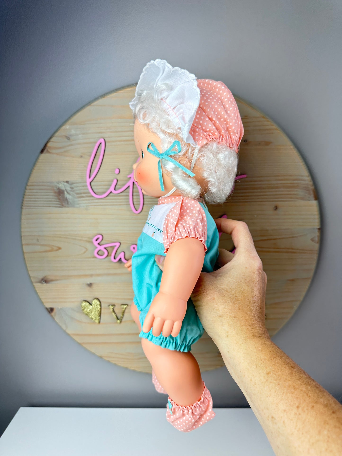 1982 Kenner Strawberry Shortcake Apricot Blow Kiss Baby Doll *Berry Vault*