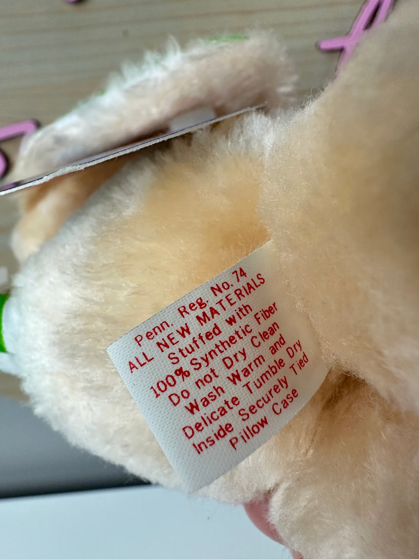 1982 Kenner Strawberry Shortcake Pupcake Plush with Tag *Berry Vault*