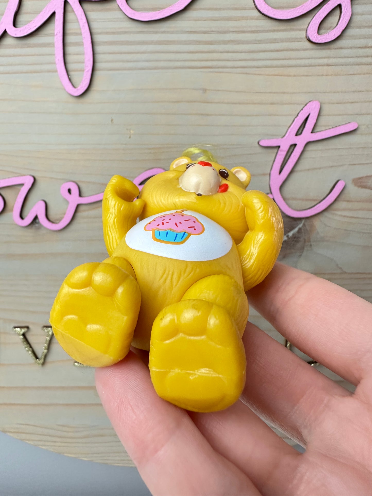 1980s Kenner Care Bear Poseable Birthday Bear