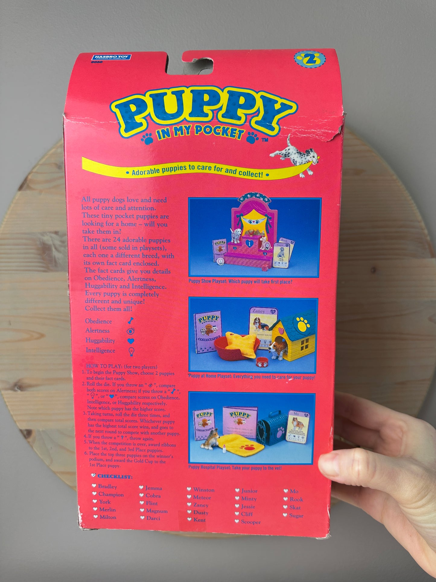 1993 Hasbro Toy Puppy In My Pocket Puppy Show Playset MIB Sealed