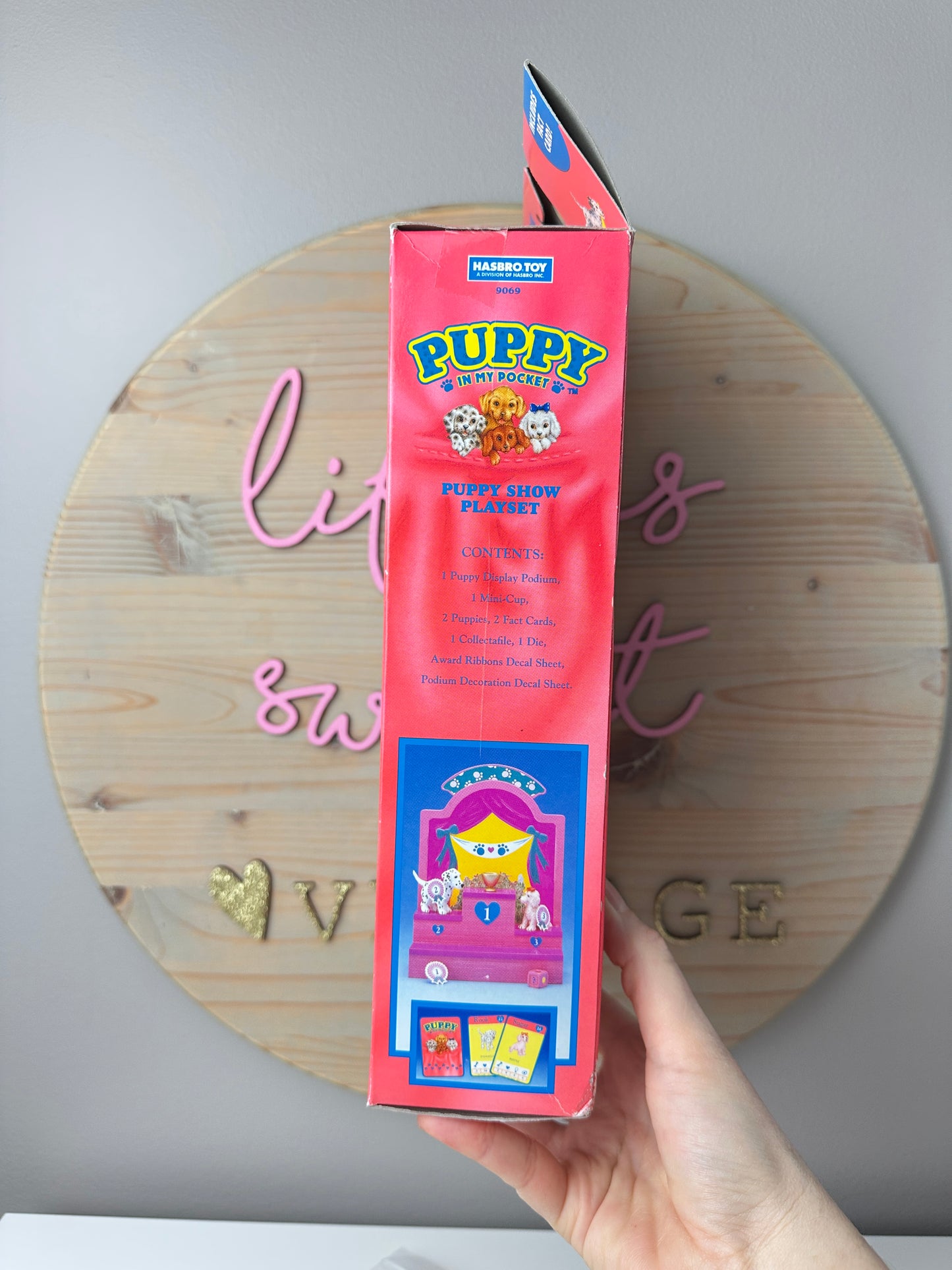 1993 Hasbro Toy Puppy In My Pocket Puppy Show Playset MIB Sealed