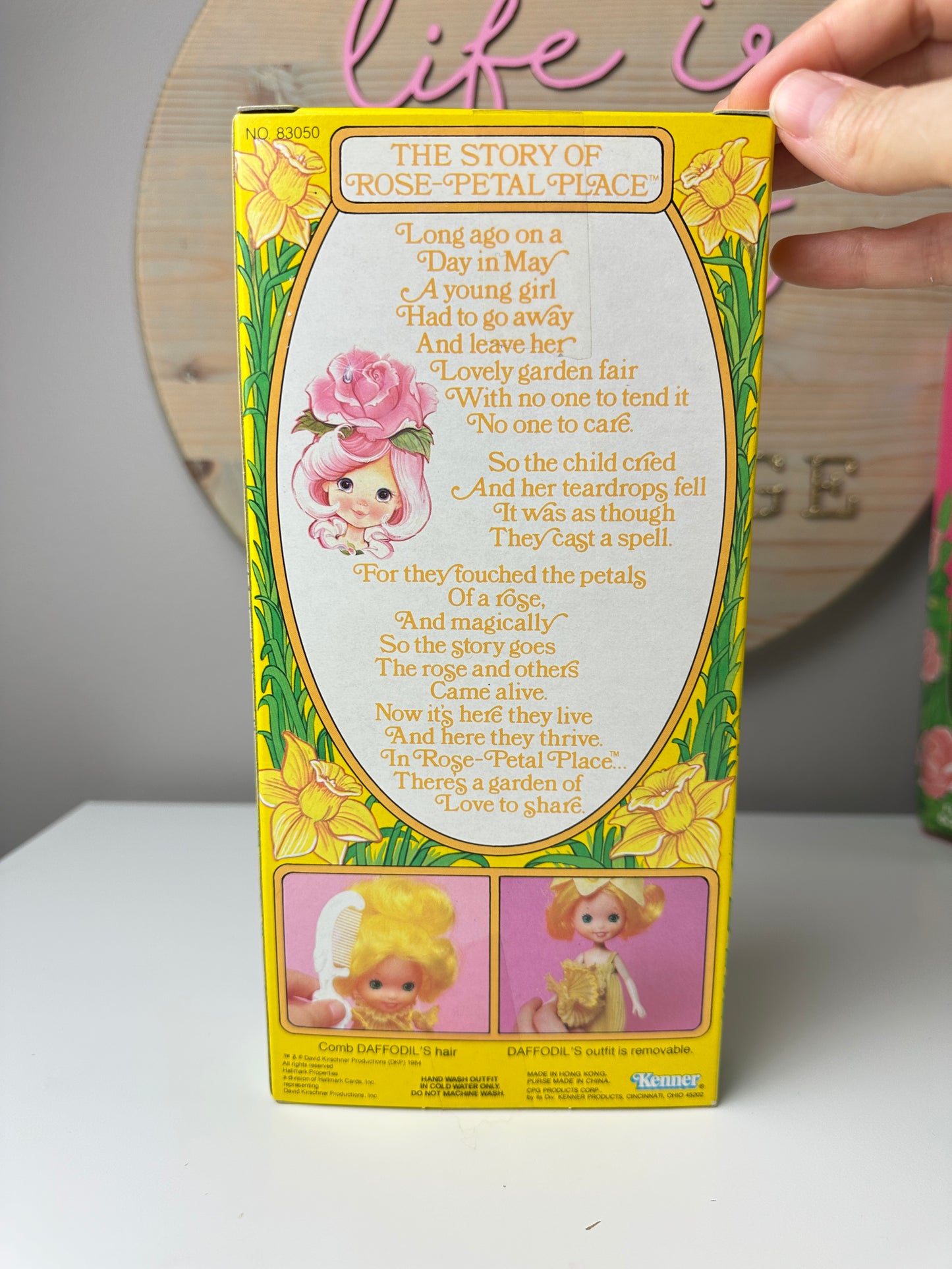 1983 Kenner Rose Petal Place Doll NRFB Sealed - Nearly Case Fresh