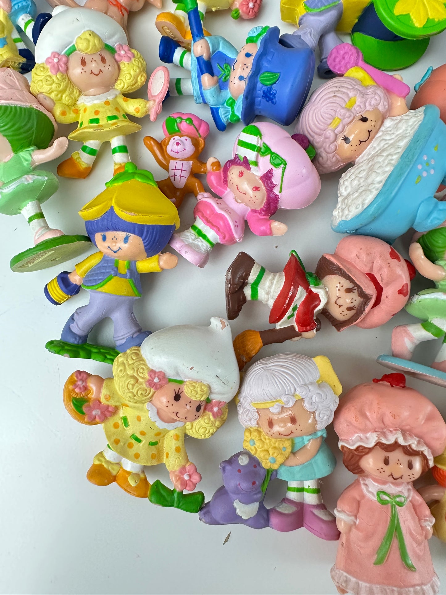 1980s Kenner Strawberry Shortcake Strawberryland Miniatures PVC Figures [Sold Separately]