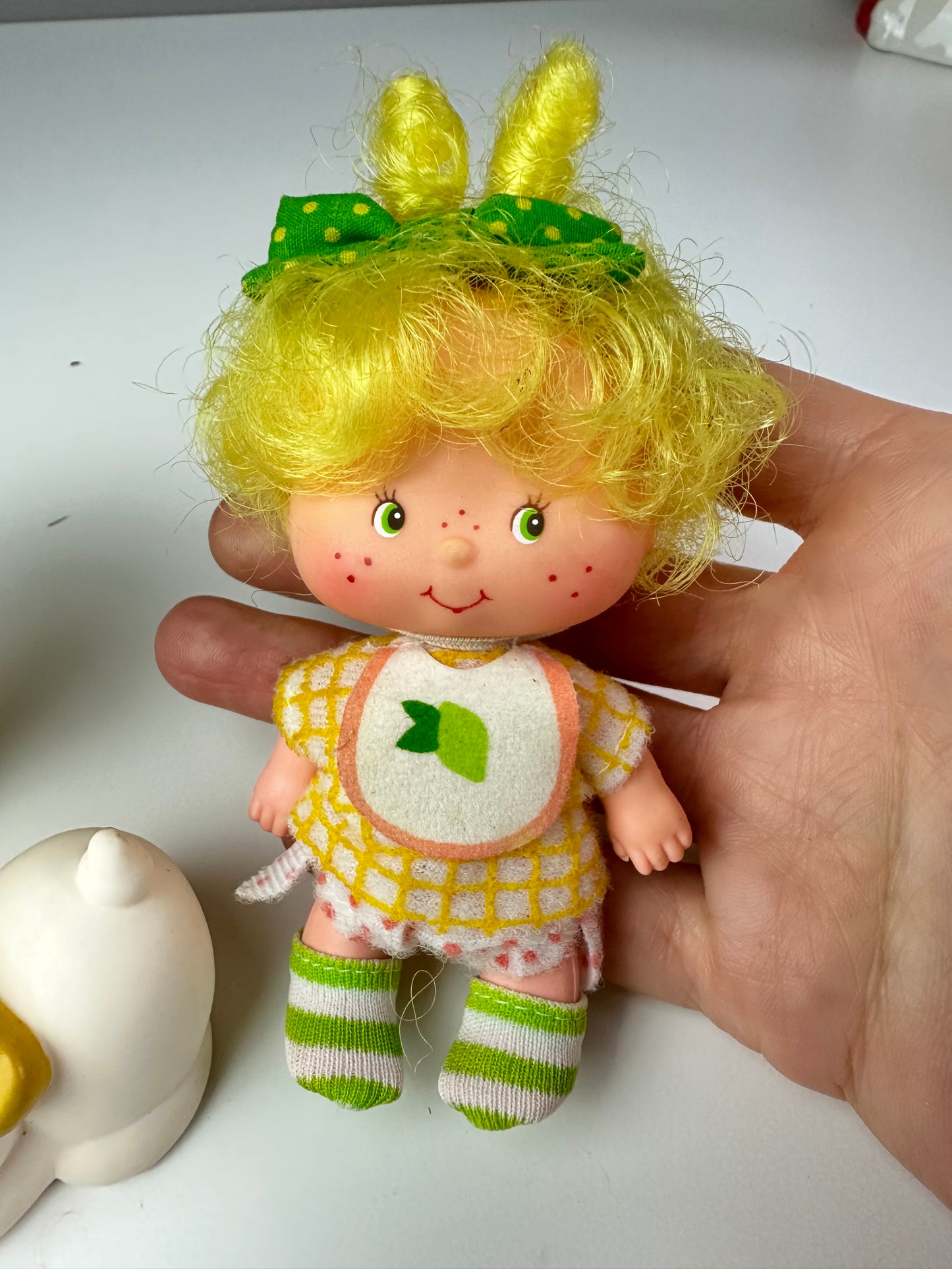 1983 Kenner Strawberry Shortcake Lem and Ada with Sugarwoofer Dolls