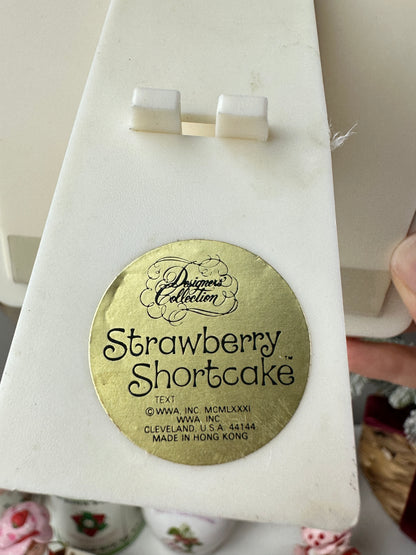 1980s Designer's Collection Strawberry Shortcake Picture Frame