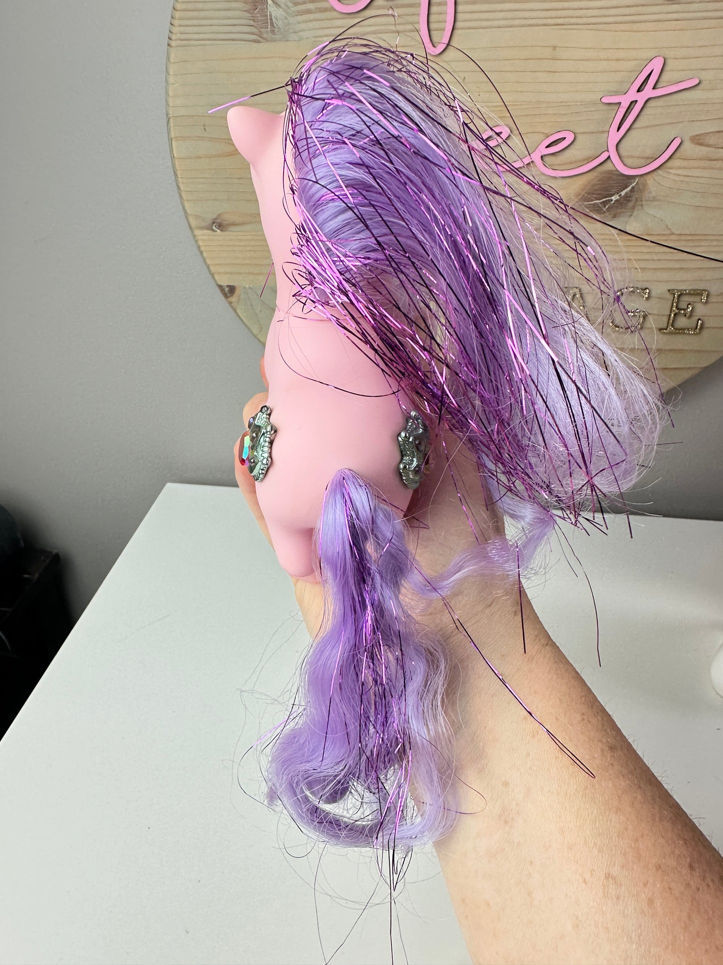 1987 Hasbro My Little Pony Princess Dawn with Clip
