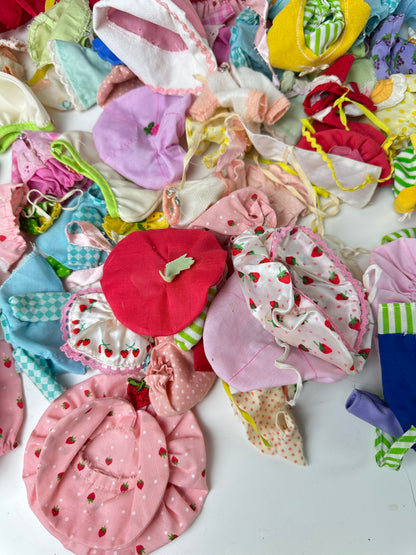 1980-1983 Kenner Strawberry Shortcake Doll Clothes Lot [70+ pieces]