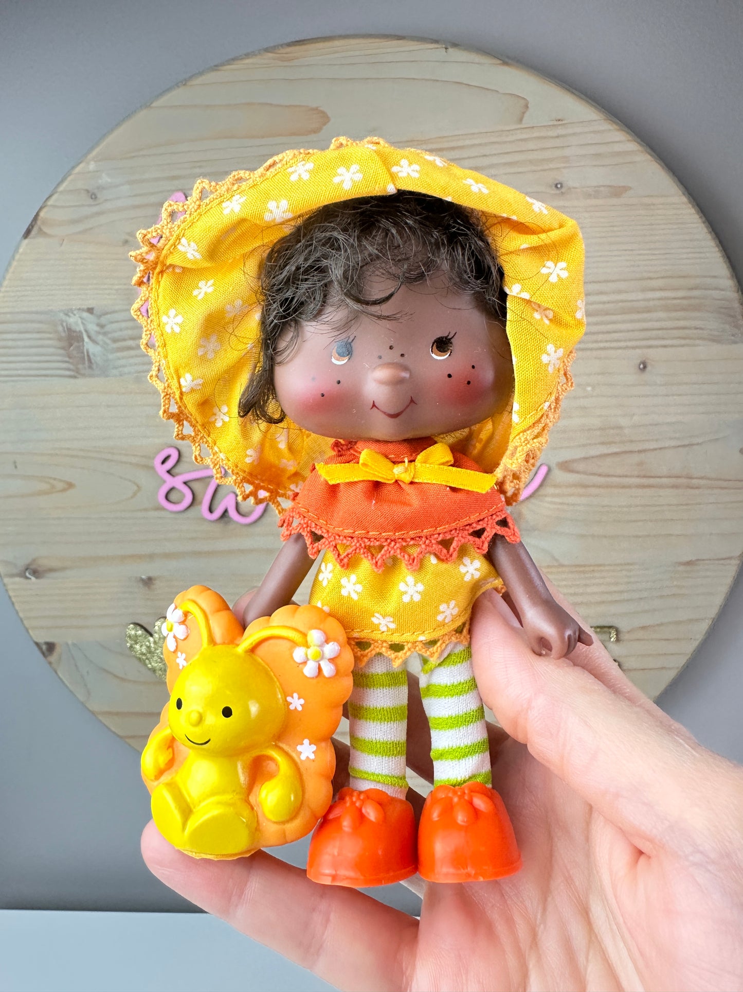 1982 Kenner Strawberry Shortcake Orange Blossom with Marmalade Doll *Berry Vault*