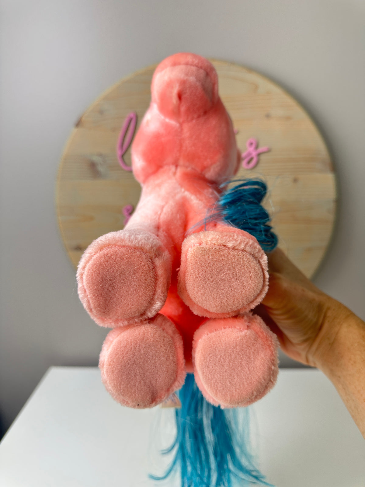 1980s Hasbro Softies G1 My Little Pony Plush Firefly Pegasus