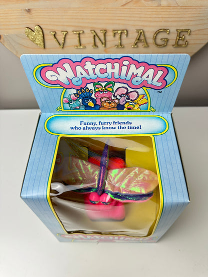1980s Hasbro Softies Watchimals  Dragonfly NRFB MIB