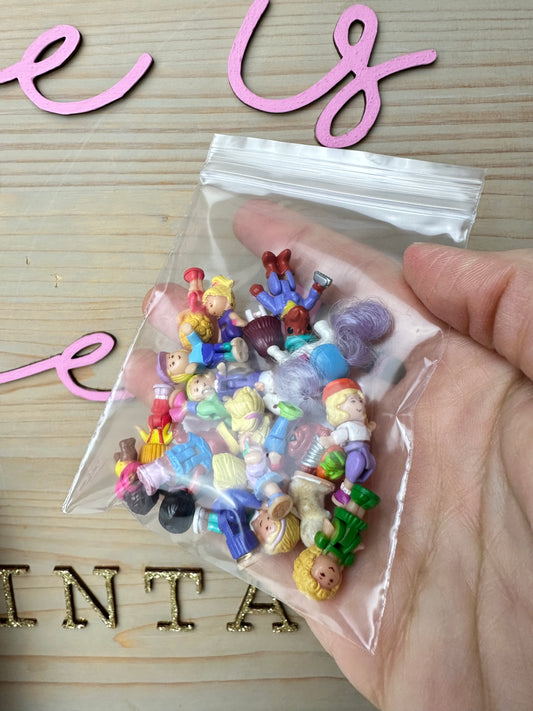 Bluebird Polly Pocket Figures Lot [RARE]