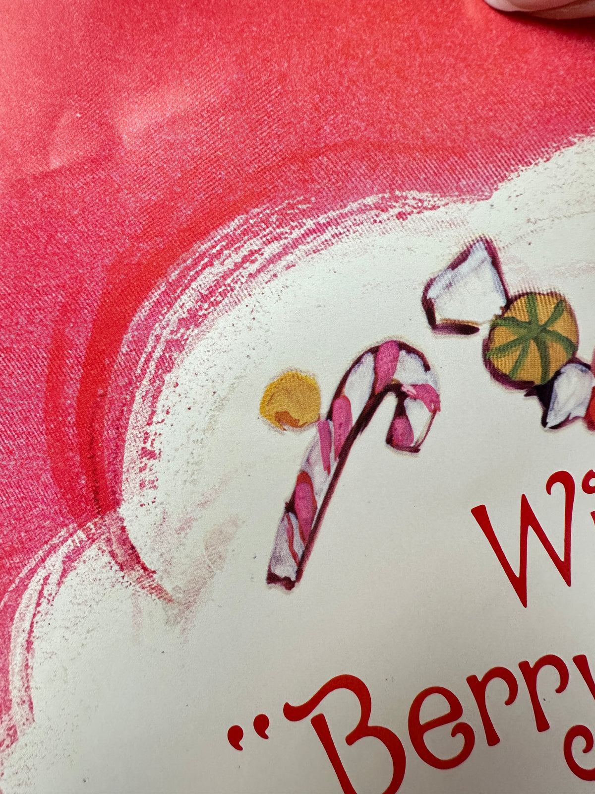 1980s Weekly Reader Strawberry Shortcake Holiday Poster