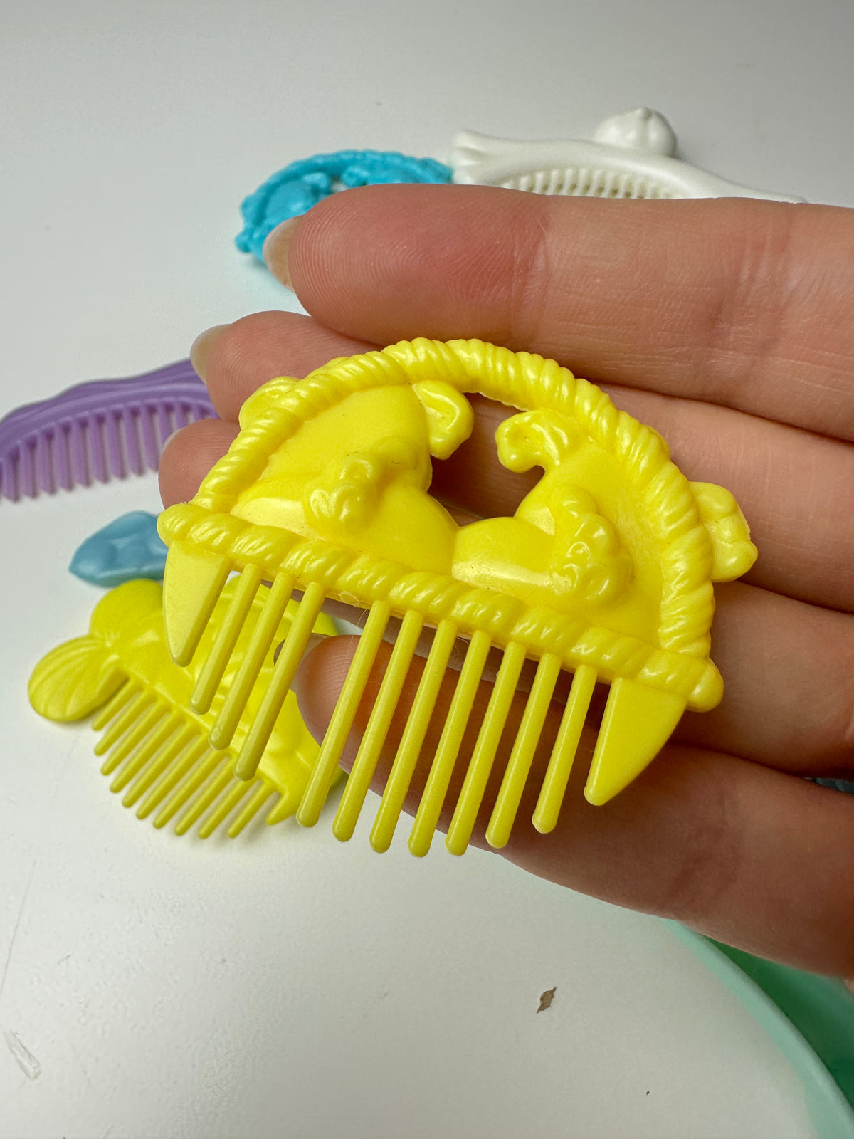 1980s Kenner, Hasbro, Mattel Comb & Brush Lot