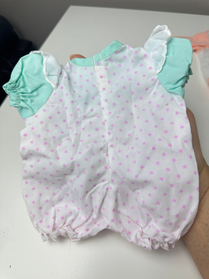 1980s Kenner Strawberry Shortcake Angel Cake Blow Kiss Baby Outfit [Unused Old Stock]