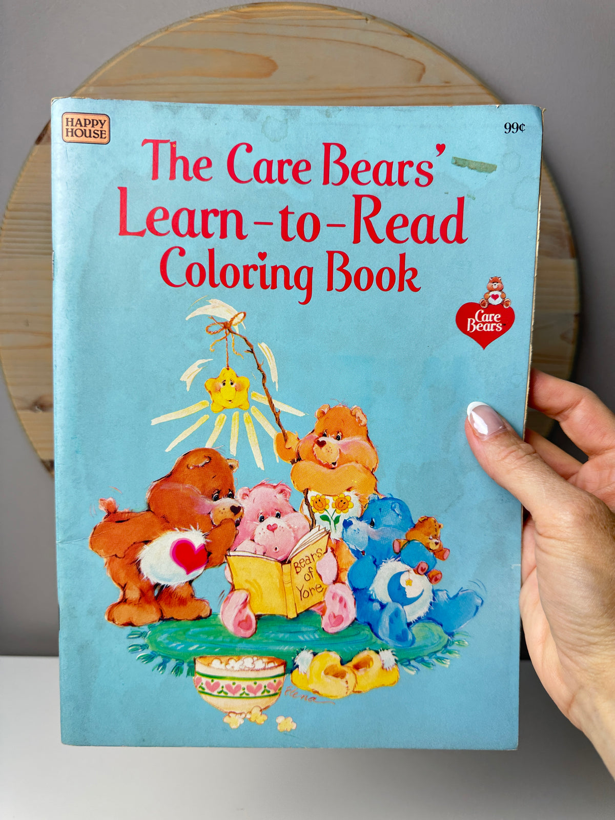 1980s Care Bears Books & Coloring Books Lot