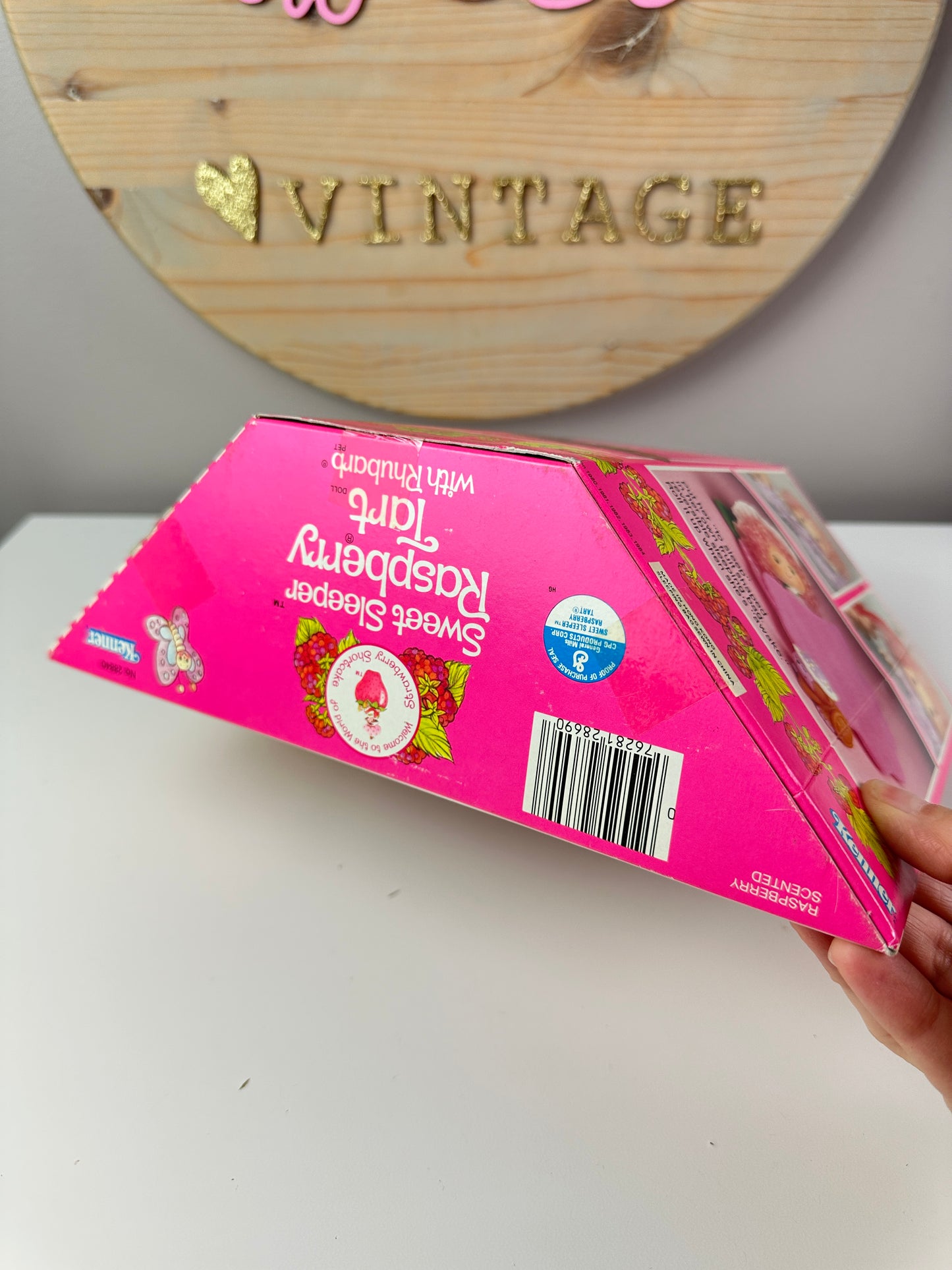 1984 Kenner Strawberry Shortcake Raspberry Tart Sleeper Doll NRFB