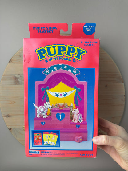 1993 Hasbro Toy Puppy In My Pocket Puppy Show Playset MIB Sealed