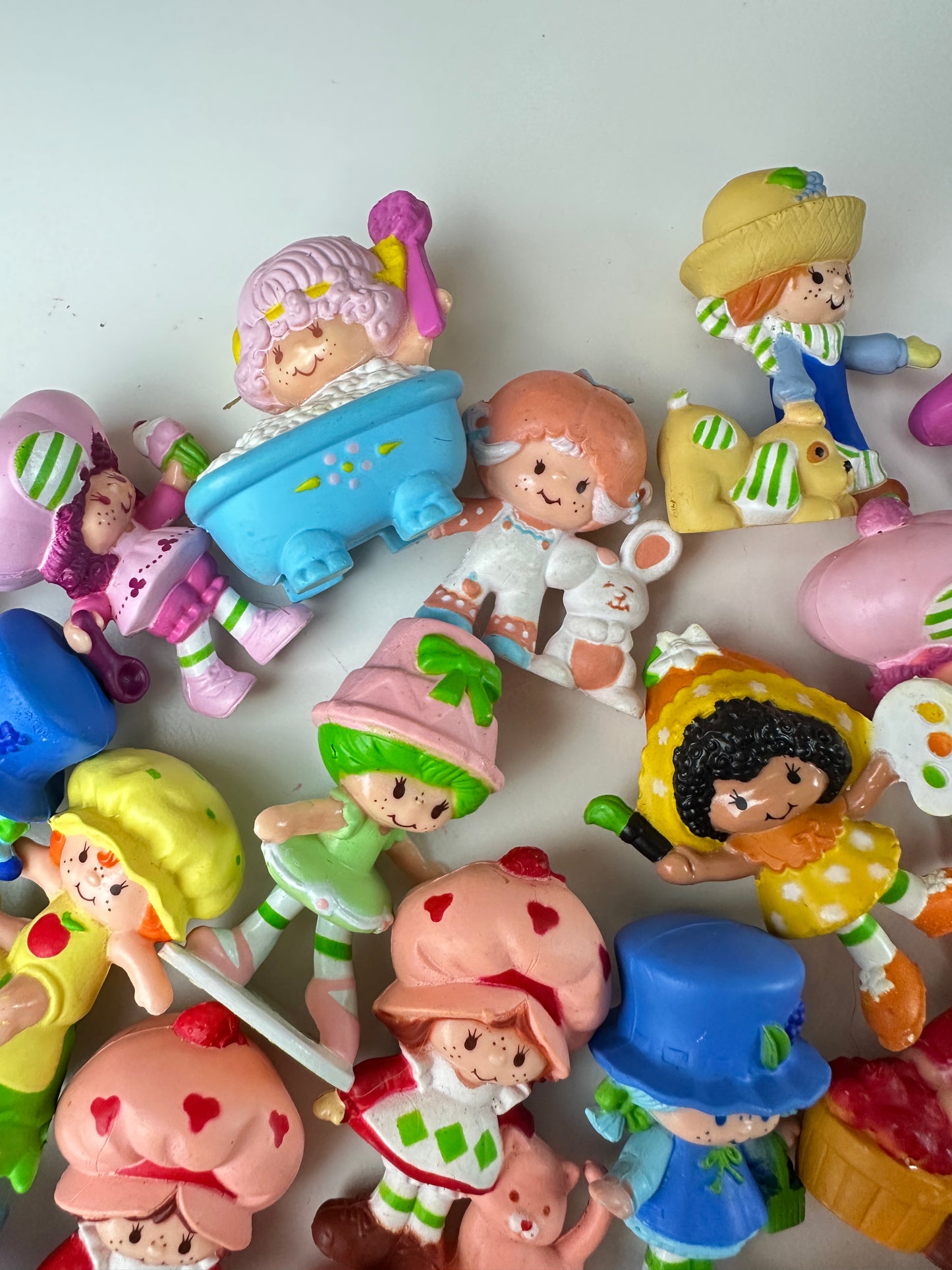 1980s Kenner Strawberry Shortcake Miniatures PVC Figures [Sold Separately]