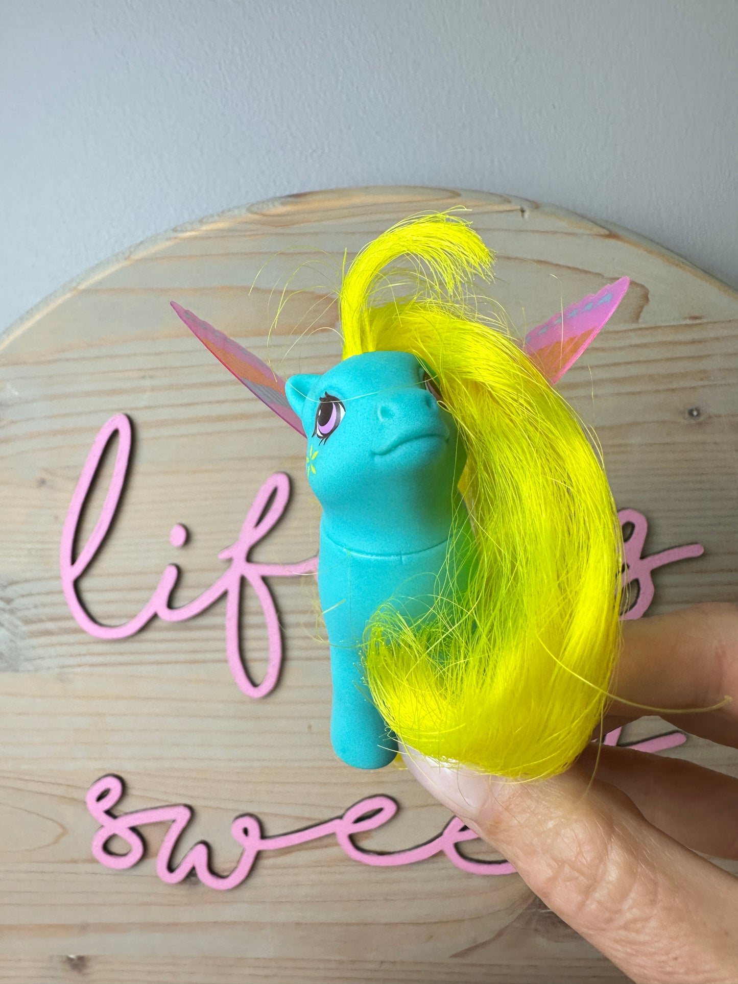 1980s Hasbro My Little Pony Summerwing Buzzer *Berry Vault*