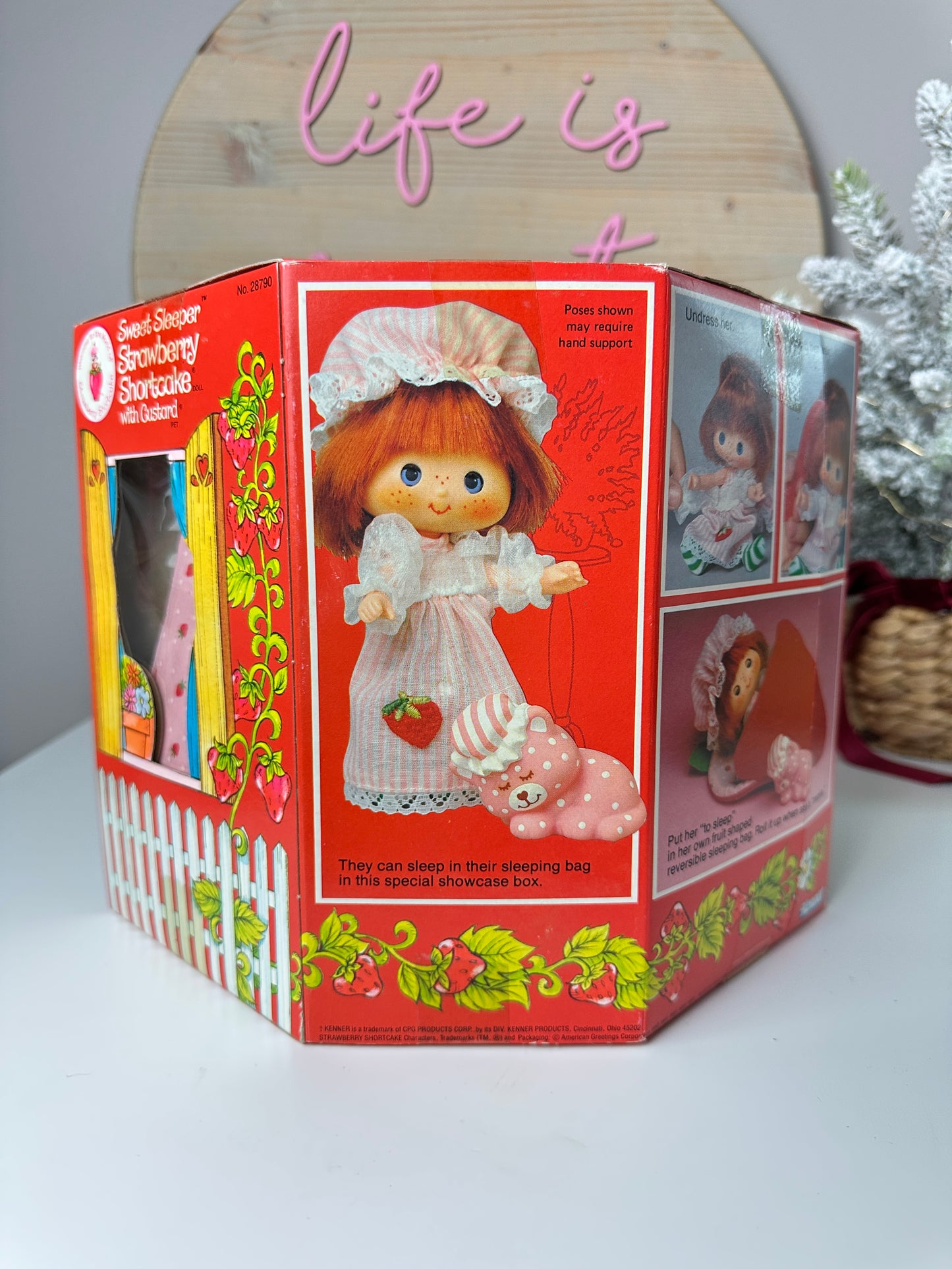 1984 Kenner Strawberry Shortcake Sweet Sleeper Dolls NRFB MIB [Sold Separately]