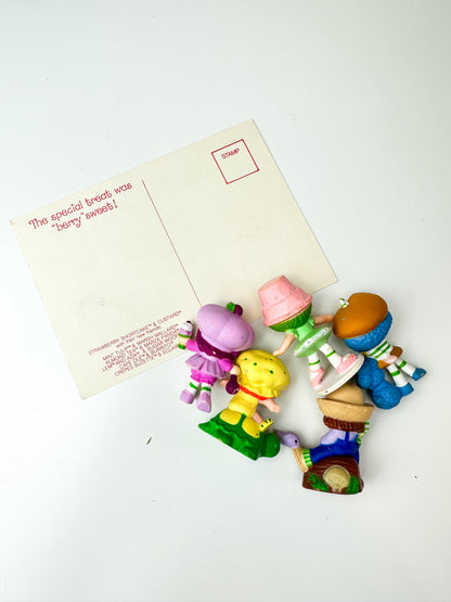 1980s Kenner Strawberry Shortcake Miniature Mini PVC Figures Starter Lot #7