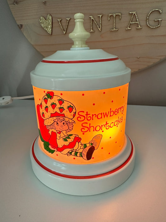 1980s AGC Strawberry Shortcake Night Light