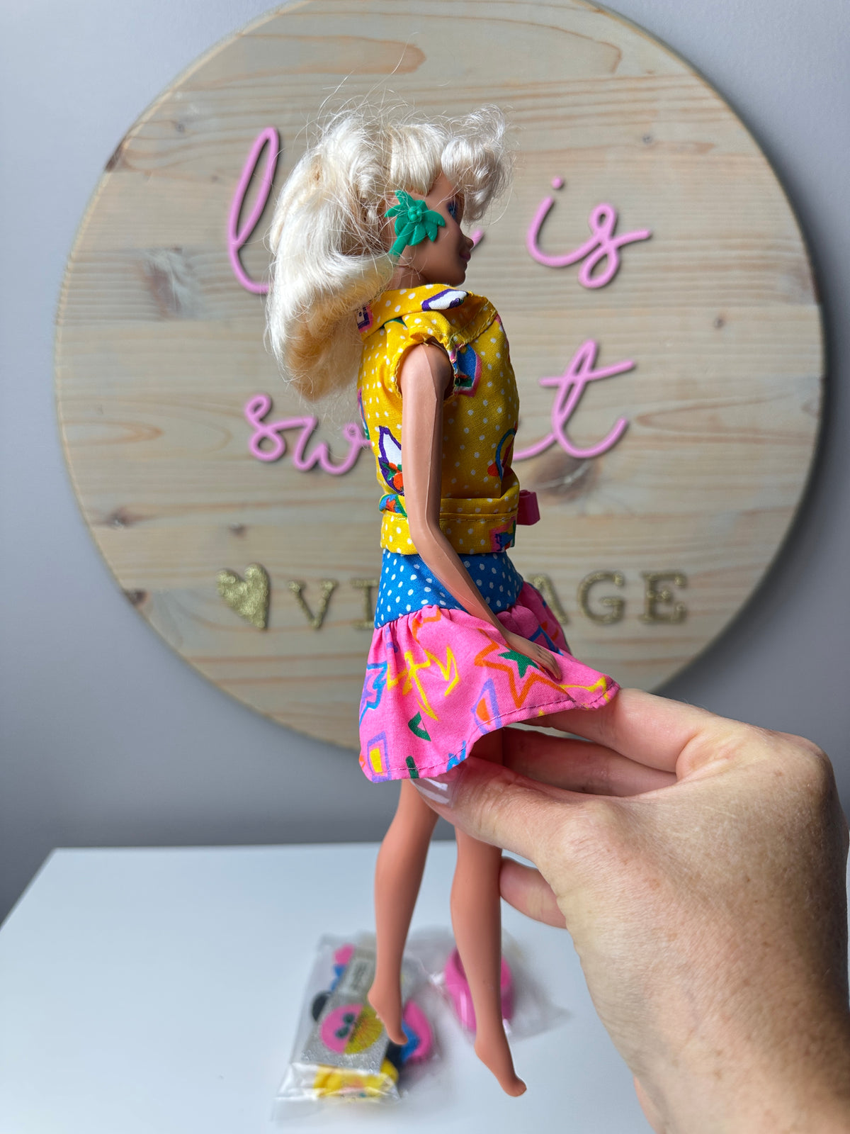 1987 Mattel California Barbie Unplayed With (Some Sealed Accessories)
