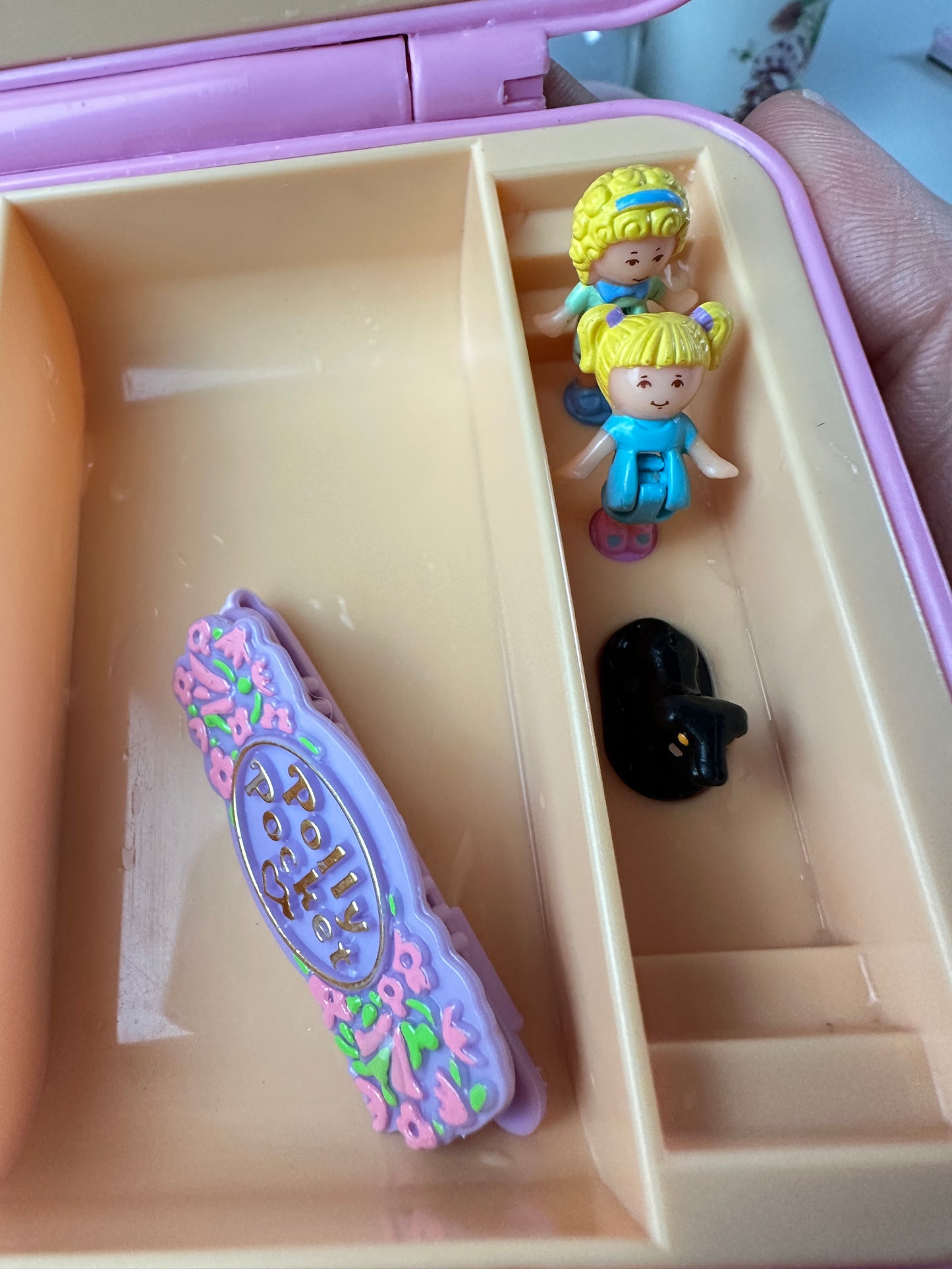 1990 Bluebird Toys Polly Pocket Pretty Hair Playset