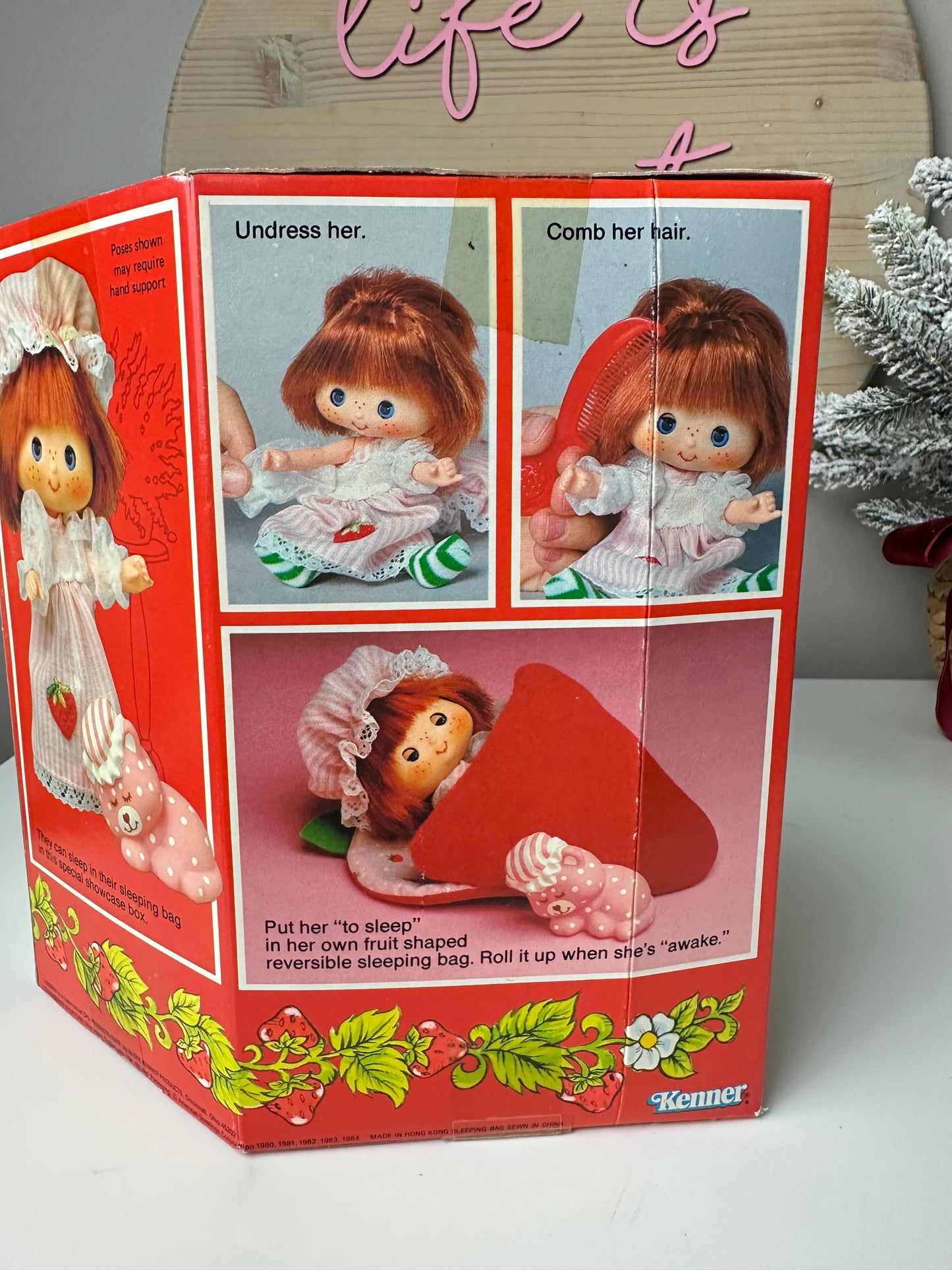 1984 Kenner Strawberry Shortcake Sweet Sleeper Dolls NRFB MIB [Sold Separately]