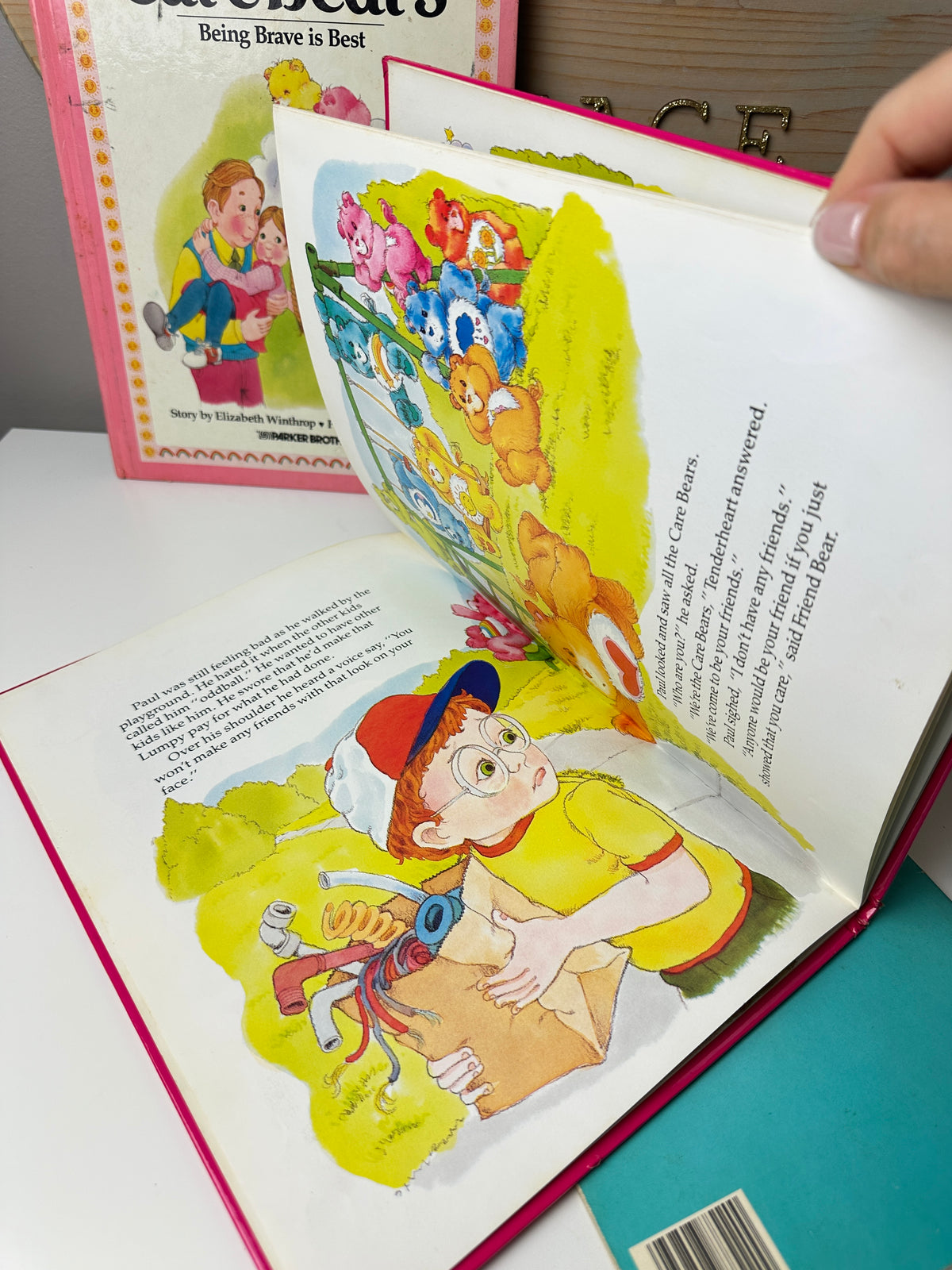 1980s Care Bears Books & Coloring Books Lot