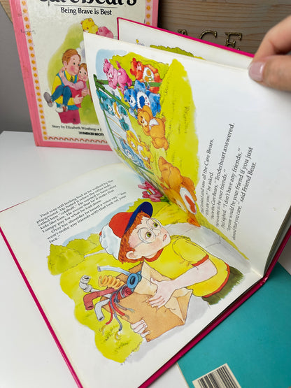 1980s Care Bears Books & Coloring Books Lot