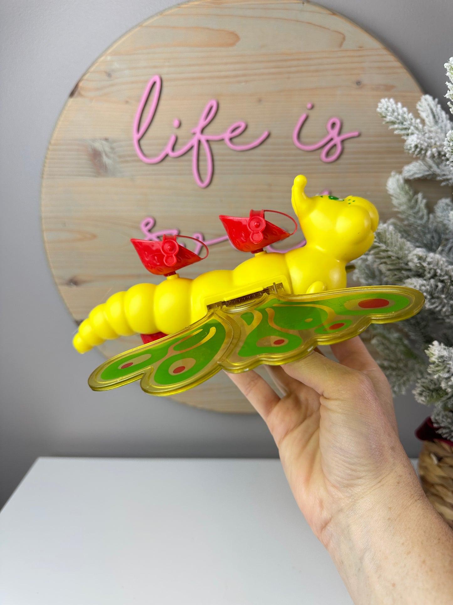 1980s Kenner Strawberry Shortcake Flitterbit Doll Playset