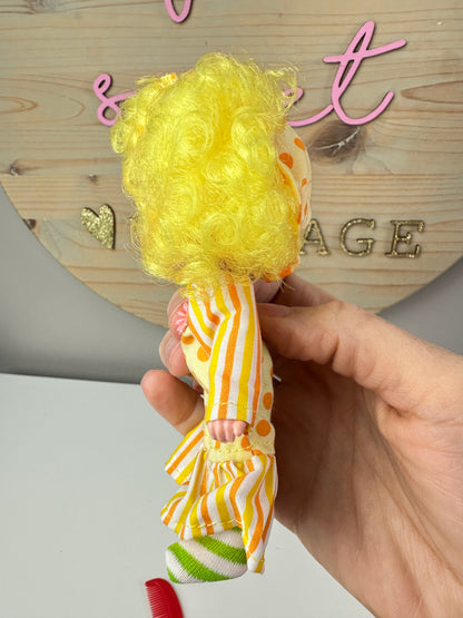 1984 Kenner Strawberry Shortcake Lemon Meringue with Frappe Sweet Sleeper Doll