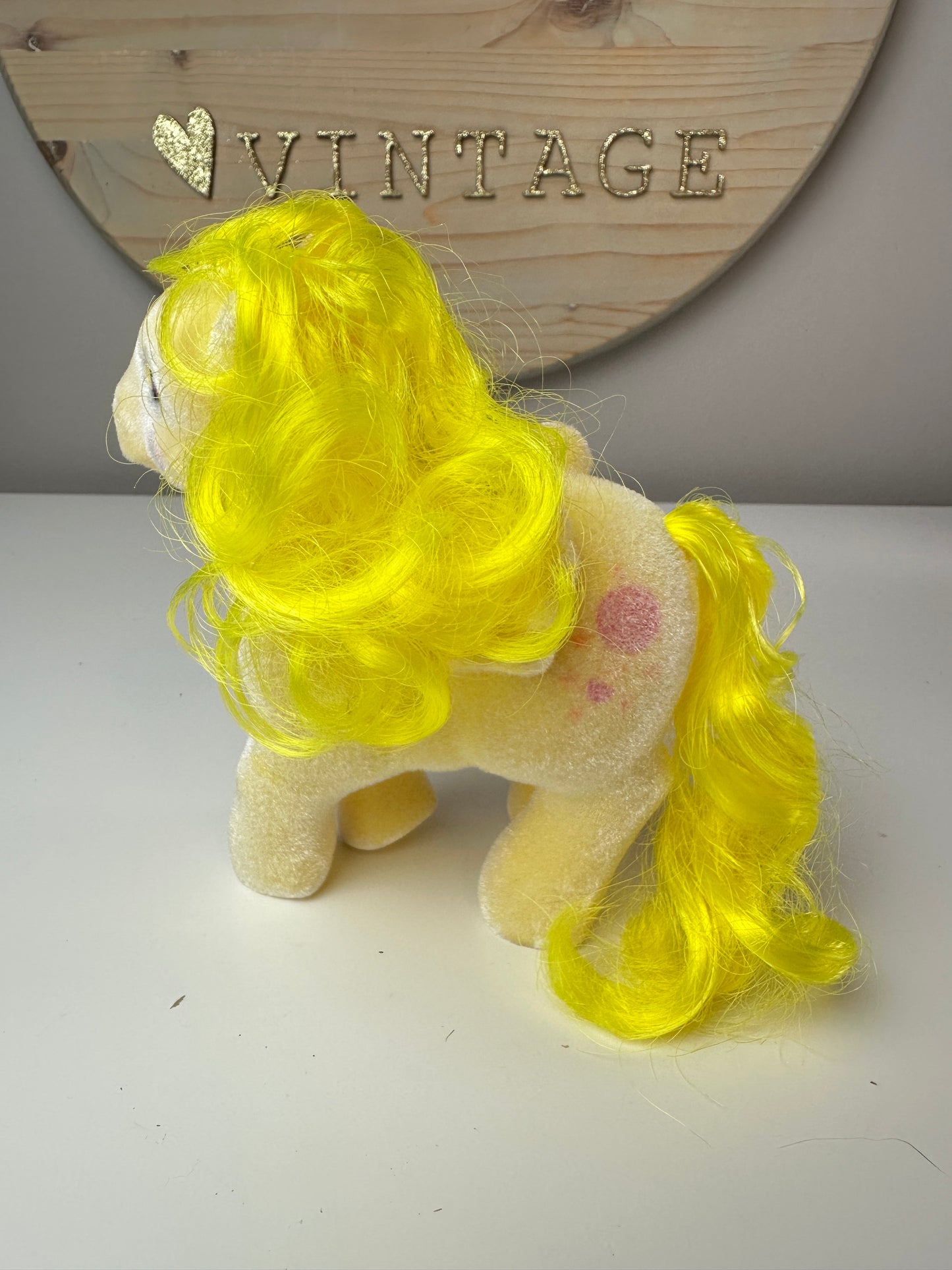 1980s Hasbro My Little Pony So Soft Lofty