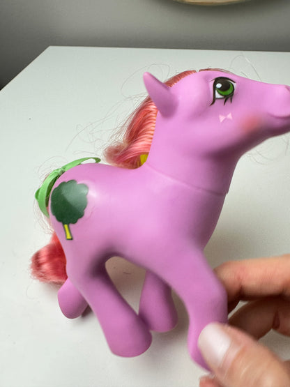1980s Hasbro My Little Pony Windy Magic Message Pony with Accessories
