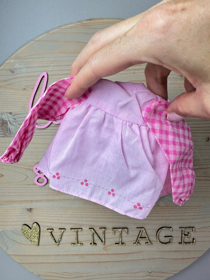 1980s Kenner Strawberry Shortcake Raspberry Tart Ragdoll Dress [Unused Old Stock]