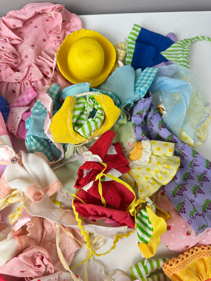 1980-1983 Kenner Strawberry Shortcake Doll Clothes Lot [70+ pieces]